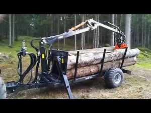 Rückewagen BMF 6T2 mit 540 Kran