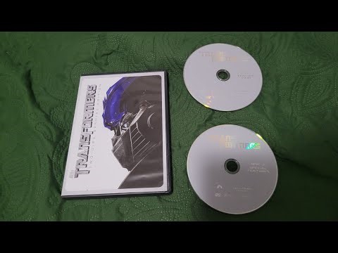 Opening to Transformers 2-Disc Special Edition 2007 DVD (Both Discs)