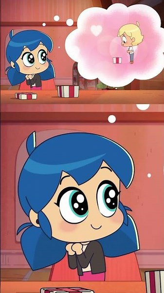 Scariest gift 🎁 Watch Miraculous Chibi full episodes on Youtube! #ladybug #catnoir #adrienette #mlb
