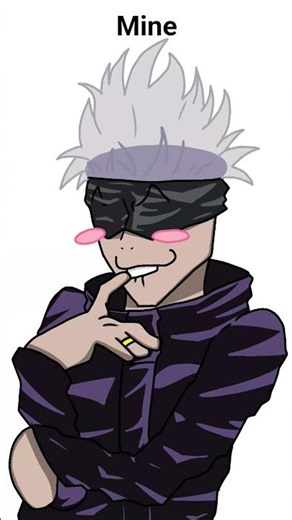 this was funny lol #art #drawing #trend #artstyle #gojo #giyuu