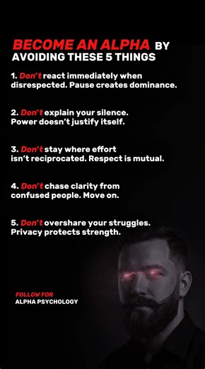 Psychological Traits of an Alpha Personality #psycholgyfacts #alphamindset