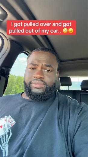 I got pulled over and yanked out #reels #explore | Chuck Michael