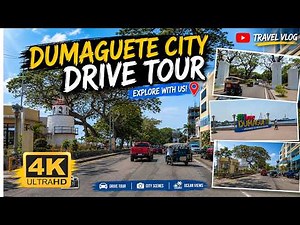 Dumaguete City | Drive Tour 4K | The City of Gentle People | Negros Oriental | Philippines