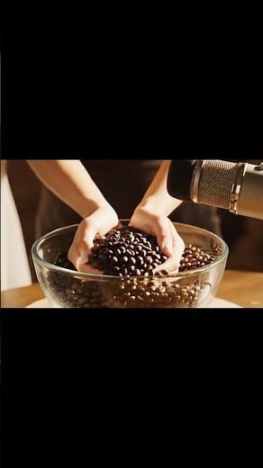 【ASMR】コーヒー豆握りつぶしてみた #relaxing