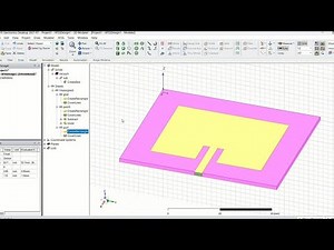 How to design a microstrip antenna with inset feed for 2 GHz using HFSS.