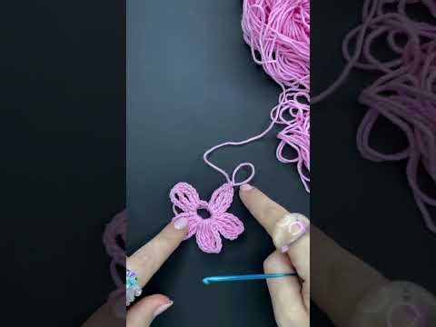 Crochet Flower Tutorial – Script (Part 1)