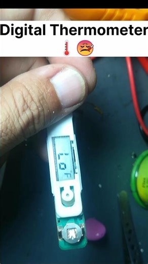 digital thermometer error problem solved | no reading issue fix 🔥