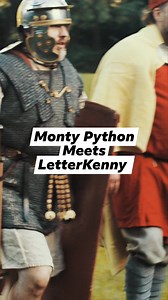 Monty Python meets Letterkenny. Skit by Christian Davis Michael Jones Amber Moore Justin Morgan #medieval #cosplay #montypython #letterkenny #skit #reenactor #cat #romanempire | Matt DiGirolamo
