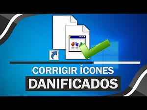 Como Resolver o erro de ícones em branco no Windows 7, 10 e 11