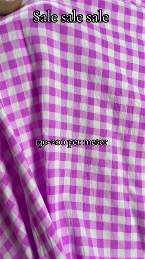 Fabric sale 130-200 per meter — limited stock