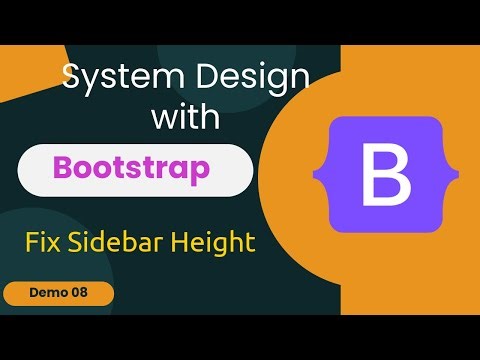 Designing UI for a web application using Bootstrap - Demo 08