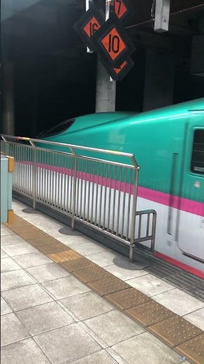 【新幹線】東北新幹線 上野駅／21番線 はやぶさ 発車