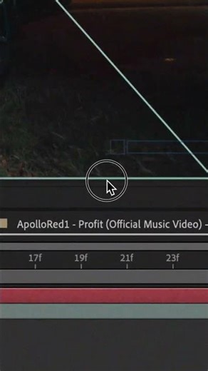 Realistic vhs lines effect