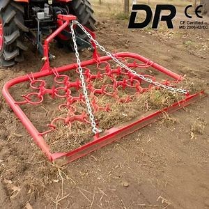 [Hot Item] Agricultural Machinery Equipment Tool Implements Mini Power Tiller Cultivator ATV Tractor Drag Chain Spike Tooth Harrow Pasture Harrow for Farm