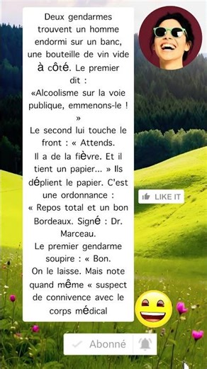 L’alibi le plus français jamais vu 🍷 #blague #humour #flachwitz #amour #drole #drôle #rires