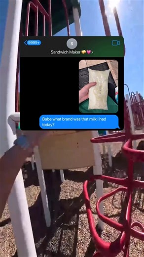 He wants more of that mysterious milk 🤣💀 #funny #textingstory #funnytexts #storytime #shorts