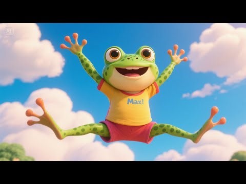 Jumping Frogs Song — Splash Splash Fun! 🐸💦🎵 | Energetic Water Play Rhyme for Toddlers