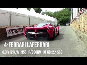 10 Fastest Accelerating Cars From 0-60 | 2018