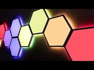 These Smart Light Panels Are Brighter Than You Think! | GE Cync Hexagons