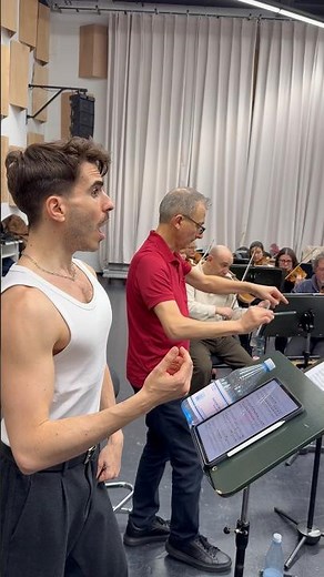 Son qual nave in rehearsal (coloratura heavy) Maayan Licht