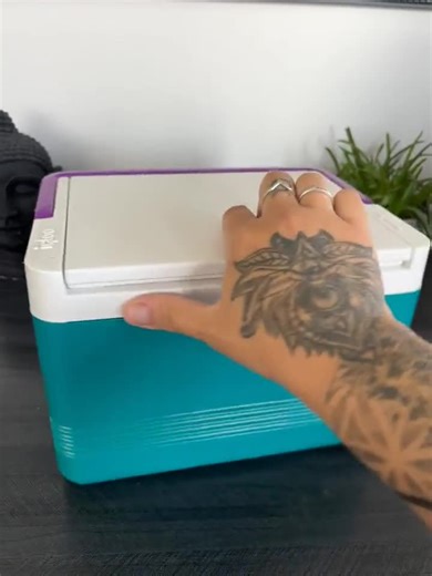 Vintage Igloo Legend 6 Cooler Teal Purple Handle 90s Retro Mini Ice Chest USA Made Camping Picnic Box Collectible Cooler - Etsy