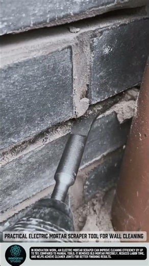 Practical Electric Mortar Scraper tool for wall cleaning #tools