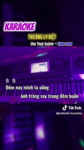 Karaoke Thương Ly Biệt Tone Nam - Hướng Dẫn Hát