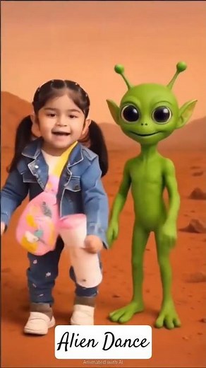 Funny alien dance dame tu cosita || #funny #alien #aliendance #color #crazzyalienz