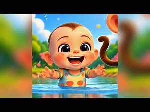 Cute Baby Monkey Cartoon 🐵🌈 | Fun Kids Animation | Child TV