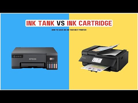 Ink Tank vs Ink Cartridge Printers: How to Save Big on Your Next Printer!