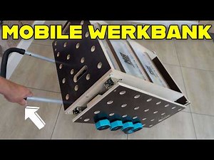 Build your own mobile workbench: With a hand truck and euro boxes 👉🏻MrHandwerk