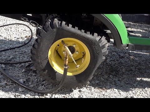 Optimal Tire Ballast?? How To Add Rim Guard to Compact Tractors