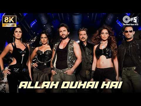 Allah Duhai Hai Full Video 8K | Katrina Kaif, Saif Ali, Bipasha | Race | Katrina, Bipasha, Saif,John