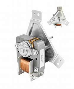 DG96-00110E DG96-00110A Convection Fan Motor Assembly Replacement Fits for Samsung Range/Stove/Ovens,Convection Motor with Mounting Plate,Clockwise Rotation,Replaces AP5967760,PS11720787