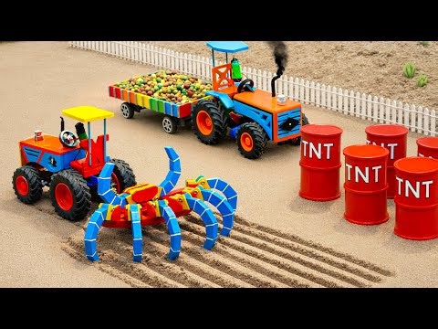 Top most creative DIY Upgraded Plough Blade for Mini Farm | Mini Farm Machines | HP Mini DIY Tractor