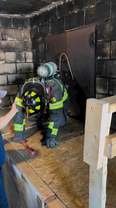 2M views · 6.7K reactions | SCBA Mask Confidence floor collapse prop in full use. All props picture and in video are handmade by our training cadre. | Utica Fire Department | Facebook