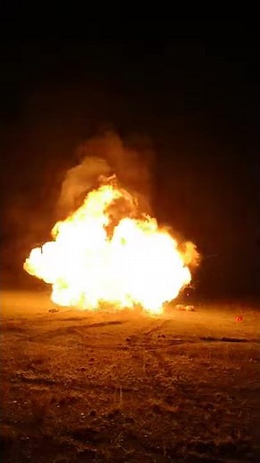 Propane tank explosion