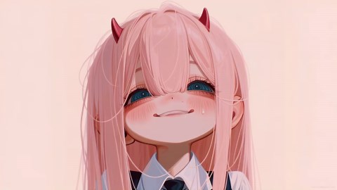 Cute Zero Two Live Wallpaper