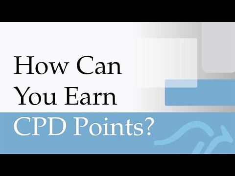 How Can You Earn CPD Points?