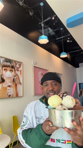 Dubbs | Dallas Foodie on Instagram: "Can you finish 5 pounds of ice cream in one hour!? this is a challenge at @stellasicecreamcelina brand new location in McKinney! It was way too much for me, but I feel like a few of my followers could definitely take this down! 🍦🍨🥶 All of their ice cream is locally made, and sourced. They have around 30 flavors with around 10 of them being dairy free. They have gluten-free options that actually taste good. Along with menu specialties like their cookie bowl