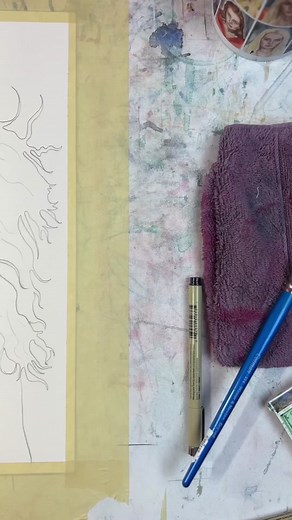 miley cyrus just released the hottest slbum of the year #mileycyrus #painting