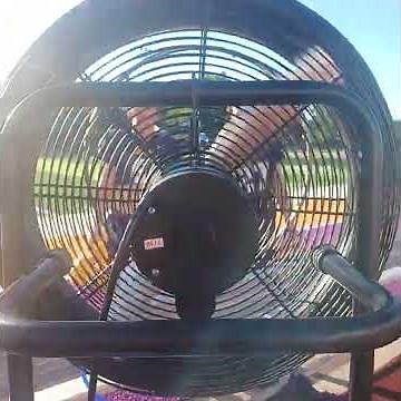Sports Cool Misting Fan Test