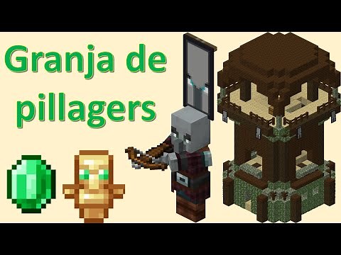 Granja de saqueadores minecraft java