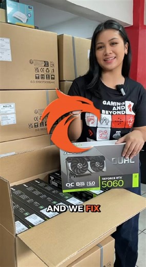 16 reactions | Upgrade to the RTX 5060 — smoother gameplay, faster rendering, and next-level visuals! Perfect para sa gamers at creators na gusto ng solid performance! Available now sa TNCPC Warehouse! #RTX5060 #TNCPCWarehouse #GameOn | TNCPC Warehouse | Facebook