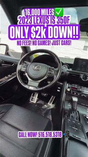 2023 Lexus IS 350 F SPORT for sale at Stream Auto Outlet in Valley Stream, NY.