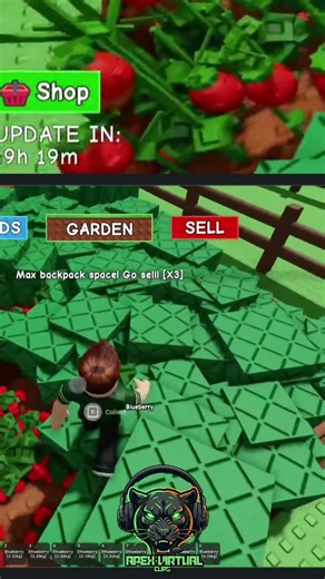Harvesting Crops in Roblox Cozy Game #shorts