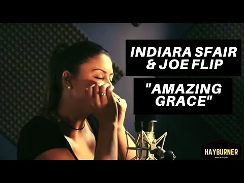 "Amazing Grace" Harmonica & Oil Can Guitar- Indiara Sfair and Joe Flip