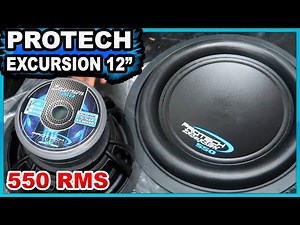 New 12" Subwoofer from PROTECH Excursion 550 RMS - Review and Parameter Analysis