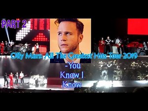 Olly Murs: All The Greatest Hits Tour 2019 -You Know I Know. Bournemouth, BIC (part 2)