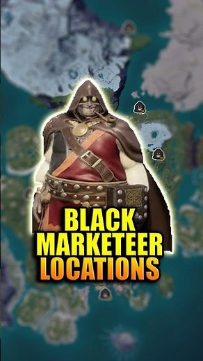 ALL BLACK MARKETEER LOCATIONS #palworld